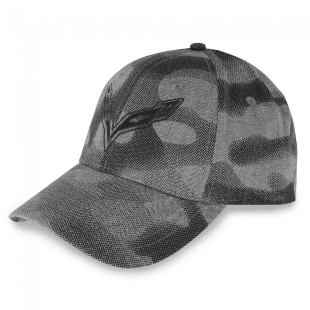C7 Corvette Gunmetal Camo Blend Hat/Cap