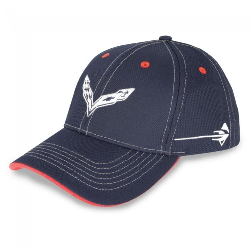 C7 Corvette All-American Hat/Cap : Navy, White, Red