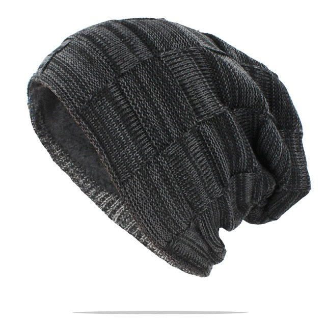 Wool Knitted Casual Beanie Hat