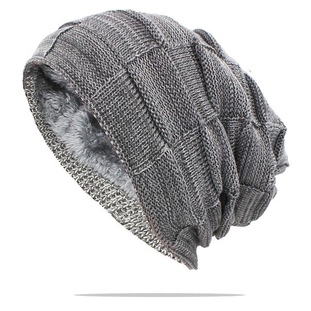 Wool Knitted Casual Beanie Hat