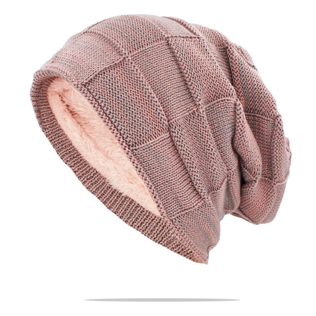 Wool Knitted Casual Beanie Hat