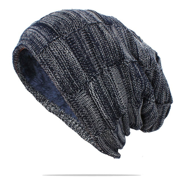 Wool Knitted Casual Beanie Hat