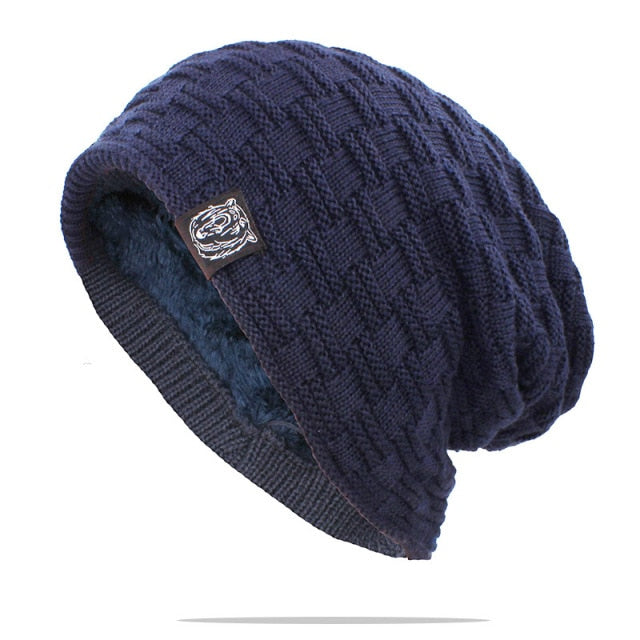 Wool Knitted Casual Beanie Hat