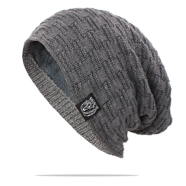 Wool Knitted Casual Beanie Hat