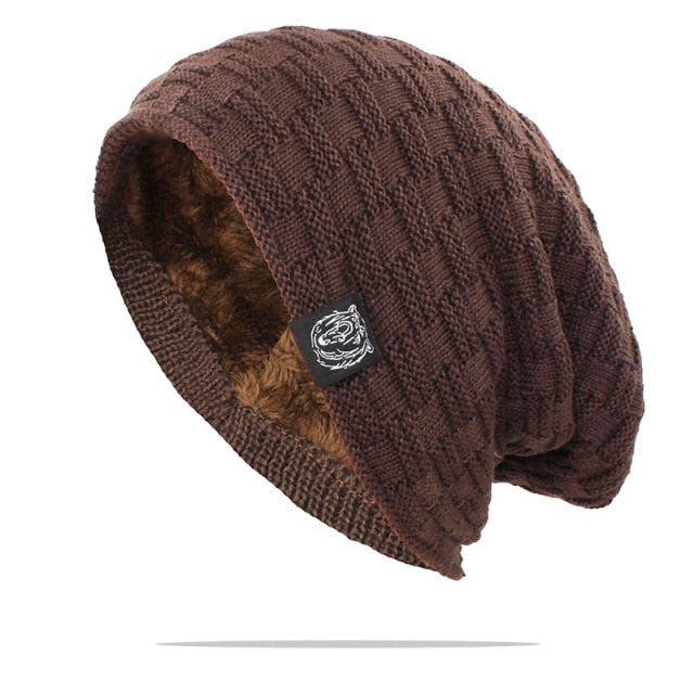 Wool Knitted Casual Beanie Hat