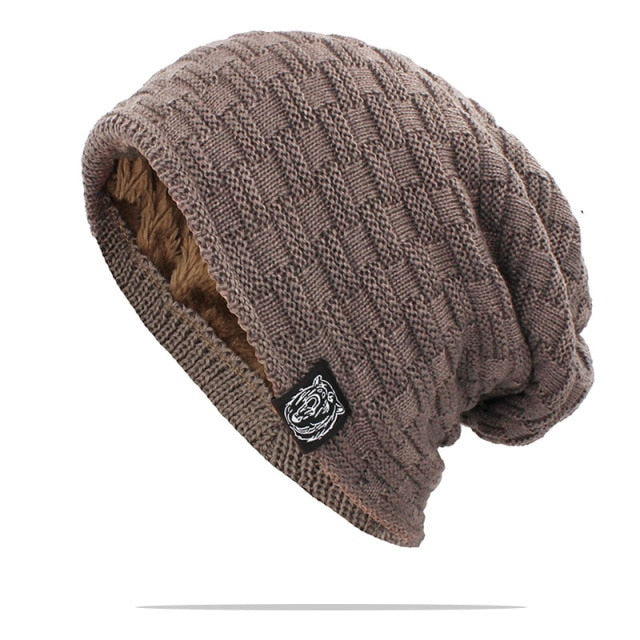 Wool Knitted Casual Beanie Hat