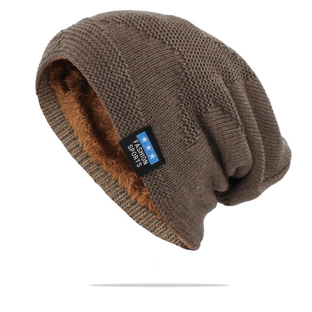 Wool Knitted Casual Beanie Hat