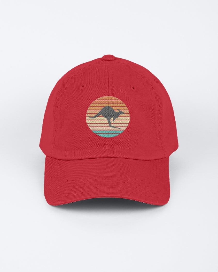 SUNSET ROO EMBROIDED Dad Cap