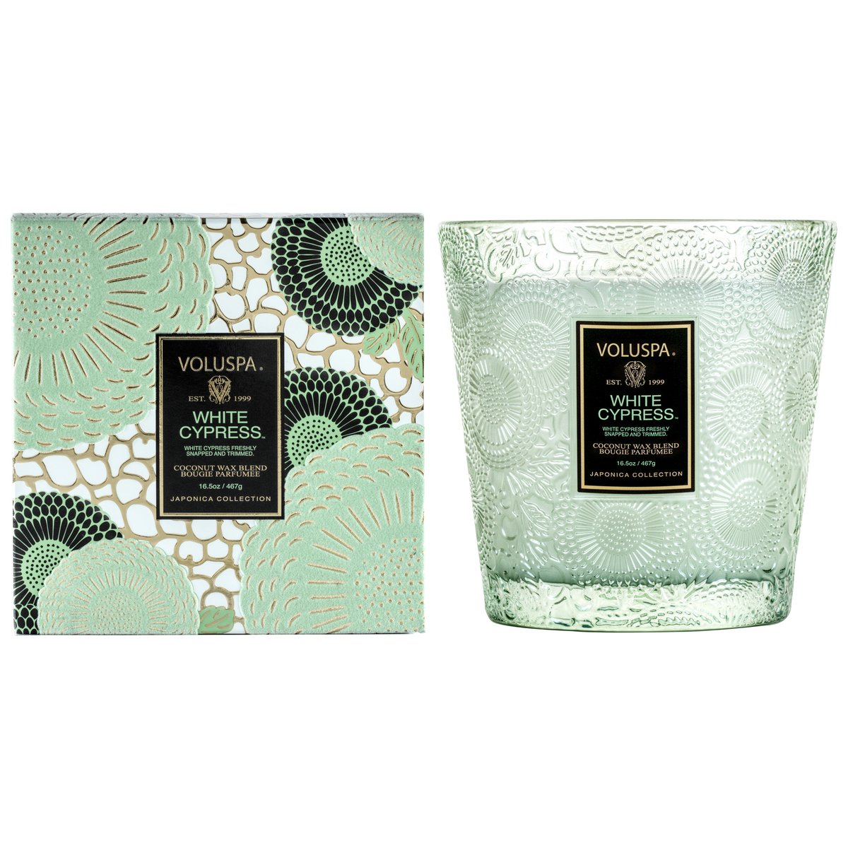 {Voluspa} 2 Wick Candle :: White Cypress