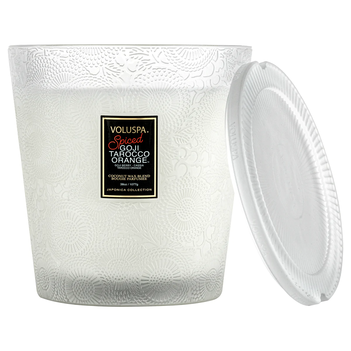 Voluspa Spiced Goji Tarocco Orange Candle