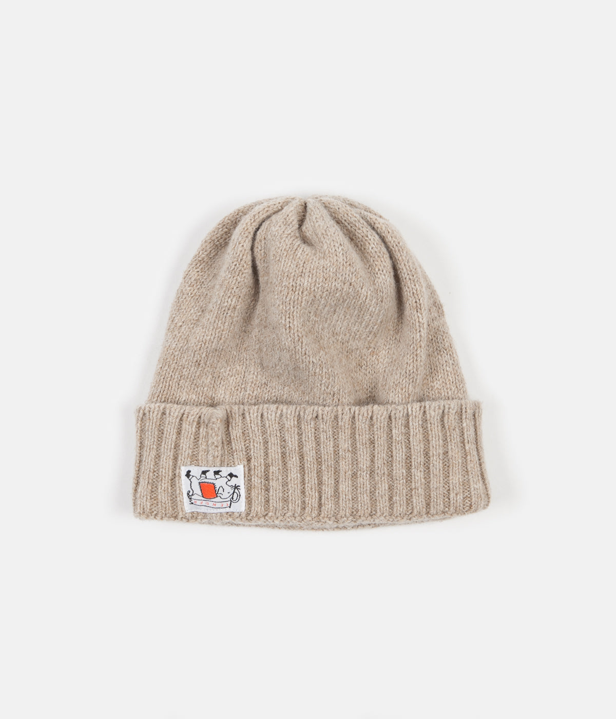 Tender Type 827 Drawn Knitted Hat - Rinsed Natural Jute