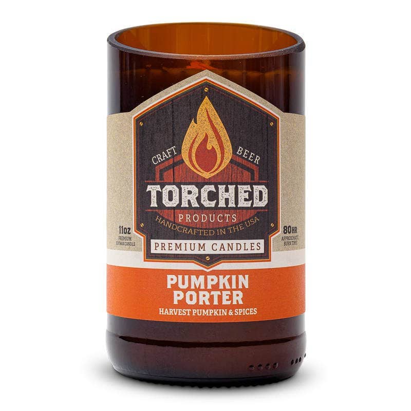 Torched Beer Bomber Candles Candles Pumpkin Porter 12030884