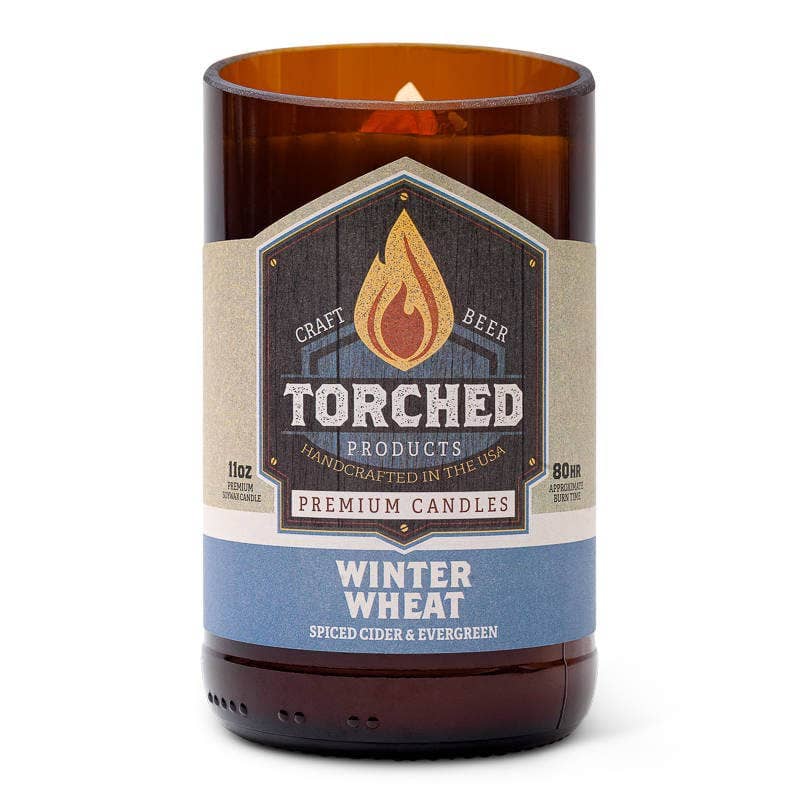 Torched Beer Bomber Candles Candles Winter Wheat 12030886