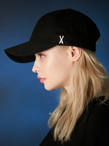 VARZAR Stud Logo Overfit Ball Cap EmpressKorea