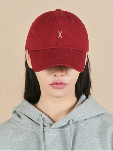 VARZAR Cap Hat VARZAR Logo Overfit Chino Ball Cap EmpressKorea