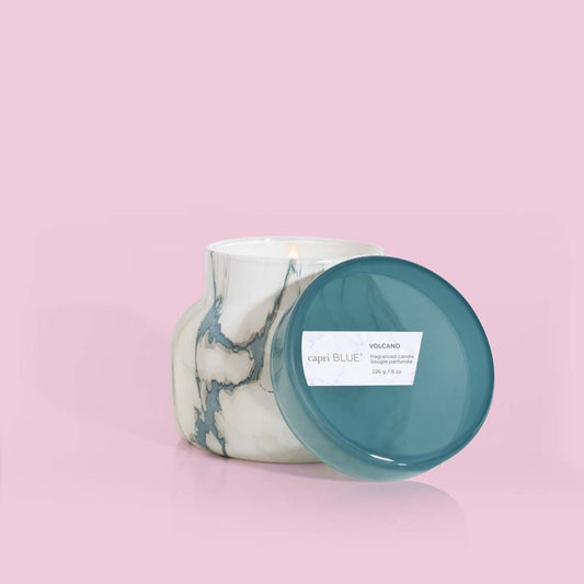 Capri Blue Volcano Petite Candle - Marble