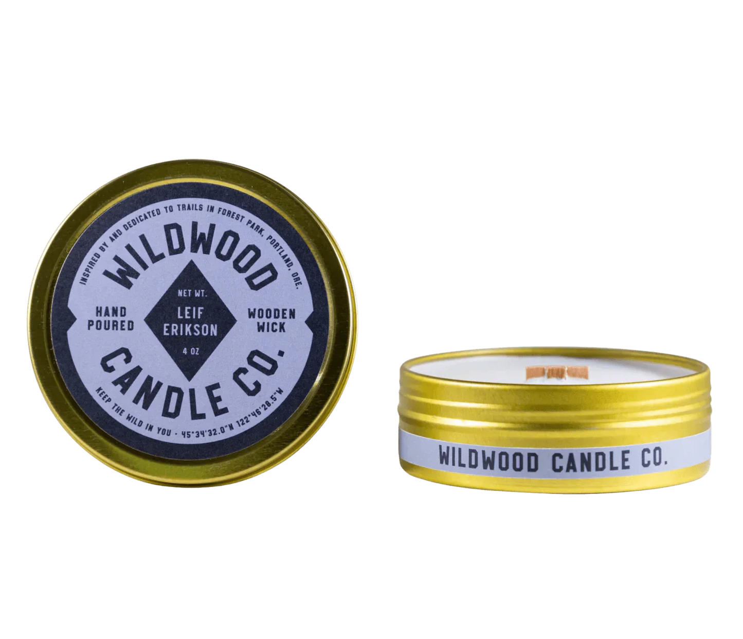 Wildwood Candle Co. Wildwood Candle, Full Size, 11 oz & Travel Size, 4oz.